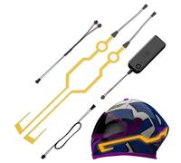 Motorcycle Helmets Light Strip | Warning LED Motorcycle Light For Night Riding - Light Strip Night Riding Light Helmets Light Strip LED Warning Light