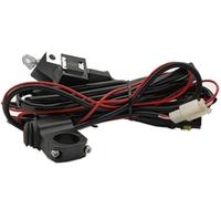 Motorcycle Hi/Lo Beam Running Light Motorcycle Led Tangent Auxiliary Lamp Fog Light Flashing Len Super Bright High Power 40W For BMW For F800 For F650 (Only flash wire)