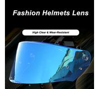 Motorcycle High Clear Helmets Lens Fashion UV-Resistant Windshield Protective Cover Replacement for FF320 328 353 800