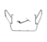 Motorcycle Highway Crash Bar For BMW For R1200GS R1200 GS 2013-2018 R 1200GS Motorcycle Upper Crash Bars Engine Bumper Guard Tank Protector Protective Frame(Upper Bumper Silver)