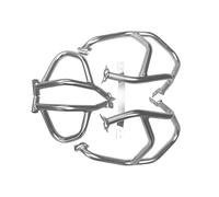 Motorcycle Highway Crash Bar For CFMOTO 650 MT 650MT MT 650 MT650 Motorcycle Bumper Anti Fall Protection Bar Fully Enclosed Competitive Modification Protection Bar Engine Guard Crash Bar(Silvery)