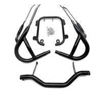 Motorcycle Highway Freeway Bar Fuel Tank Front&Rear Protector For R1200 2004-2013(Front Bumper Black)