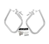Motorcycle Highway Freeway Bar Fuel Tank Front&Rear Protector For R1200 2004-2013(Rear Bumper Silver)