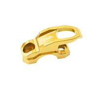 Motorcycle hook accessories For Ho@&nda Rebel 300 Rebel 500 Motorcycle Brake Master Cylinder Bracket Bag Clamp Holder Helmet HangerA(Gold)