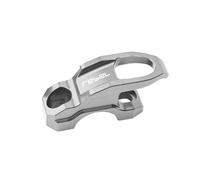 Motorcycle hook accessories For Ho@&nda Rebel 300 Rebel 500 Motorcycle Brake Master Cylinder Bracket Bag Clamp Holder Helmet HangerA(Titanium)