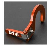 Motorcycle horn extender For DT125 1987-2005 Motorcycle Horn Switch Button Shell Extension Bracket Parts(Orange-with logo)