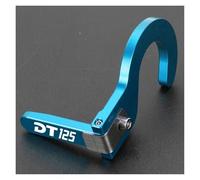 Motorcycle horn extender For DT125 1987-2005 Motorcycle Horn Switch Button Shell Extension Bracket Parts(Lightblue-with logo)