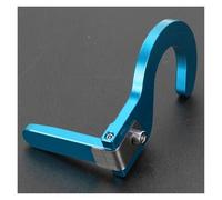 Motorcycle horn extender For DT125 1987-2005 Motorcycle Horn Switch Button Shell Extension Bracket Parts(Lightblue)