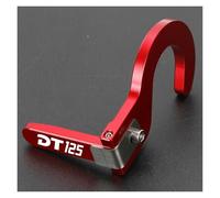 Motorcycle horn extender For DT125 1987-2005 Motorcycle Horn Switch Button Shell Extension Bracket Parts(Red-with logo)