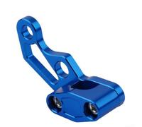 Motorcycle Hose Clamp Set Aluminium Brake Line Protector for Fuel Oil Pipes Custom Bike for Modification Accessories(Blue)