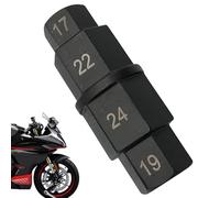 Motorcycle Hub Socket - Forged Alloy Build, Wheel Bearing Tool, Effortless Fastener Removal, Mechanic Grade Equipment | Specializeds Driver for Motorcycle Front Axle Nut Service Procedures