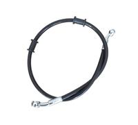 Motorcycle Hydraulic Brake Hose Line Cable | 400mm - 1000mm 10mm Banjo for Pipe Line Braided Oil Hose(600mm Black)