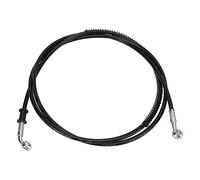 Motorcycle Hydraulic Brake Line, KIMISS 2m Braided Oil Hose Hydraulic Brake Line Replacement For Taotao Gy6 150cc 50cc Dirt Bike