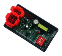 Motorcycle Igniter With Dial Code And DIP Switch Compatible With CG125 110 DY Series AC DC Conversion Supports Stable Ignition(A)