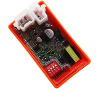Motorcycle Igniter with DIP Switch Dial Code Adjustment for CG125, For GY6, 110 & DY Series - Transparent Housing AC/DC Conversion Ignition Module(C)