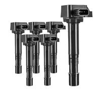 Motorcycle Ignition Coil 30520P8EA01 Ignition Coils For Pilot MDX TL For RL Vue 3.0L 3.2L 3.5L V6 For C1221 30520RCAA02 UF242(6Pieces)