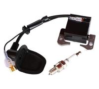 motorcycle ignition coil For 43cc 47cc 49cc For Mini Quad Pocket Dirt Bike ATV 2-Stroke Engine Part Spark Motorcycle CDI BOX Igniter Ignition Coil Set(Black ZKDL)