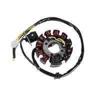 Motorcycle Ignition Coil For GY6 125CC For CB125 For ZS125 Motorcycle Generator Stator Coil 11 Poles 6 Copper Wire Magneto Coil Parts