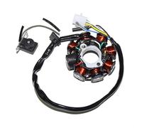 Motorcycle Ignition Coil For GY6 For 50cc 80cc 8-pole Engine Magnetic Motor Stator AC Generator Coil Parts(Single ignition coil)