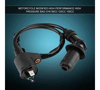 Motorcycle Ignition Coil, Ignition Coil for GY6 Engine Motorcycle Dirt Bike Scooter Moped (Black)