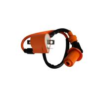 Motorcycle Ignition Coil Ignition Coil In Orange, For Scooter JOG50 JOG90 JOG100 RS100, For VENTO ZIP LS49, For KEEWAY, For Hurricane, For Minarelli 50 CG125 CG150 Motorcycle Spark Coil