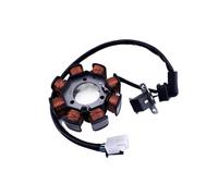 motorcycle ignition coil Motorcycle Bicycle Generator Stator Coil 8 Poles Magneto For Haojue For Suzuki For LINDY 125 UM125 LINDY125R For Lindy 125cc HJ125T-18