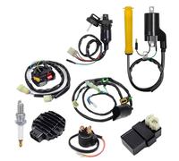 Motorcycle Ignition Coil Wire Wiring Harness Ignition Coil Left Handlebar Switch Igniter CDI Relay Rectifier For 400EX For TRX400EX 1999-2004