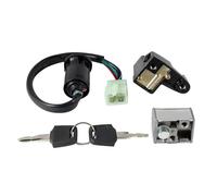 Motorcycle ignition Compatible With For XL500S 1979 1980 1981 Motorcycle Ignition SwitchFuel Cap Key Kit OEM:35010-428-020 35010-428-730