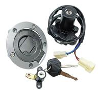 Motorcycle ignition Compatible With For XVS1300A For Midnight For Star 2007-2016 Ignition Switch Lock Gas Cap Set Lock Key OEM:11C-W8250-01