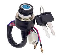 Motorcycle Ignition For Suzuki AX100 125cc 150cc 250cc 300cc Motorcycle ATV 9 Pin With 2 Wires Electric Door Lock Plug Ignition Switch Key