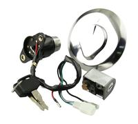 motorcycle Ignition Key Compatible With Cm125 1987 1988 1989 1990 1991 1992 1993 1994 1995 1996 1997 1998 1999 Motorcycle Gas Cap Ignition Switch Lock Set