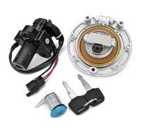 motorcycle Ignition Key Compatible With Vfr400 Nc30 1989 1990 1991 1992 For Rvf400 Nc35 1994 1995 1996 Motorcycle Ignition Switch Gas Cap Lock Kit 35100mr8027