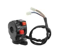 Motorcycle Ignition Key Lock 22mm Universal Motorcycle Handle Kill Start Light Choke Switch Headlight High Low Beam Throttle Control
