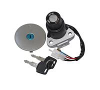 Motorcycle Ignition Key Motorcycle Fuel Gas Ignition Switch Lock With Key Kit For FZR600 1989-1993