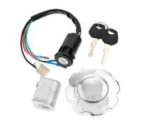 Motorcycle Ignition Key Switch For CG125 For ZJ125 For CG 125 ZJ Starter Switch Motorcycle Ignition Fuel Gas Cap Seat Cover Lock Set With Keys