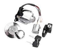 Motorcycle Ignition Key Switch For Shadow 400 2000-2002 Starter Switch Accessories Motorcycle Ignition Fuel Gas Cap Lock Key Set