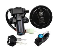 Motorcycle Ignition Key Switch Fuel Gas Cap Seat Lock Kit Accessories For KMX125 KMX250 KLR250 KLX250 Key Switch Plug Key Lock