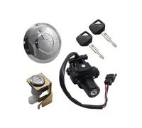 Motorcycle Ignition Key Switch Fuel Gas Cap Seat Lock Kit Fit For Honda XL125V 2001-2006 35010-KPC-640 35100-KPC-640 17620-KPC-641