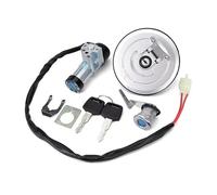 Motorcycle Ignition Key Switch Motorcycle Ignition Switch Lock Fuel Gas Tank Cap Cover Seat Handle Locks Key Lgnition Keys For CBF 125 2009-2013 35010-KWF-950