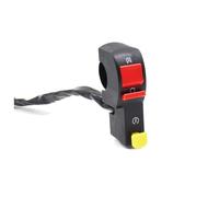 Motorcycle Ignition Key Switch Motorcycle Switch 7/8" 22mm Handlebar Click Start Off Headlight Three-in-one Horn Turn