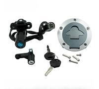 Motorcycle Ignition Key Switch Seat Lock Fuel Tank Gas Cap Cover Set/Fit for Yamaha YZF R3 RH07 RH12 YZF-R3 Motorcycle Gas Cap Gas Fuel Tank