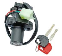 Motorcycle Ignition Lock Compatible With CBR600RR For CBR600 F4 F4I For CB1100SF Motorcycle Ignition Starter Switch Lock Key Set OEM:35100-MCW-A01 35100-MCW-L60