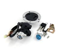 Motorcycle Ignition Lock Compatible With Suzuki For SV1000 2003-2005 Motorcycle Ignition Switch Fuel For Gas Cap Cover Lock Set Key 4 Pins