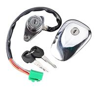 Motorcycle Ignition Lock Compatible With Suzuki For VS400 For Intruder 400 For VS600 For Intruder 600 Motorcycle Key Ignition Switch Set OEM:37110-38A04 37110-38A03