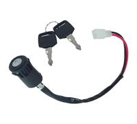 Motorcycle Ignition Lock Motorcycle Electric Mini Moto Dirt Pocket Bike ATV Quad Go Kart E-Bike Scooter Key Lgnition Switch Ignition 2 Wire Plug Lock