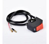 Motorcycle Ignition Starter Button 22mm ON/OFF Motorcycle Switch Push Button 12V Button Connector Handlebar Switch For ATV Electronic Bike For Scooter Motorbike Parts
