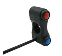 Motorcycle Ignition Starter Button 7/8" 22mm Motorcycle Switch Handlebar Headlight Fog Light Horn ON/OFF Start & Stop 2 Button For Electric Bicycle For Scooter Motorbike Parts