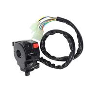 Motorcycle Ignition Starter Button 7/8" 22mm Motorcycle Switches Motorbike Horn Button Turn Signal Electric Fog Lamp Light Start Handlebar Controller Switch Motorbike Parts