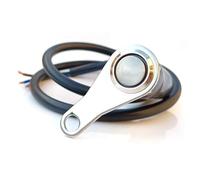Motorcycle Ignition Starter Button 7mm/0.28in Motorcycle Horn Engine Power Start Kill Switches Handlebar Switch Self-return Reset Button CNC Aluminum Alloy For Waterproof