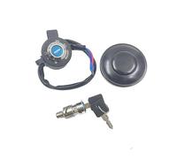 Motorcycle Ignition Starter Switch For Spo&rtster XL 883 1200 2014-2020 Motorcycle Ignition Switch Fuel Gas Tank Cap Tail Box Lock Keys(Black)